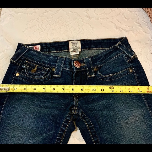 True Religion Skinny Jeans- New Never Warn size 24 - Picture 6 of 8